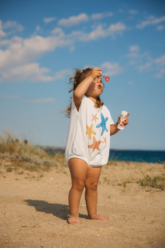 STARFISH OVERALL | ecru