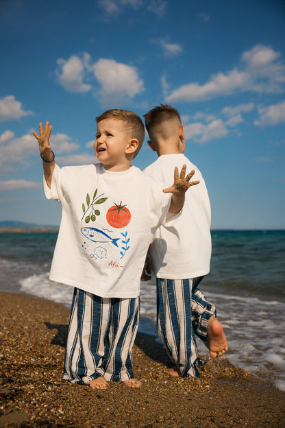 MEDITERRA TEE | ecru