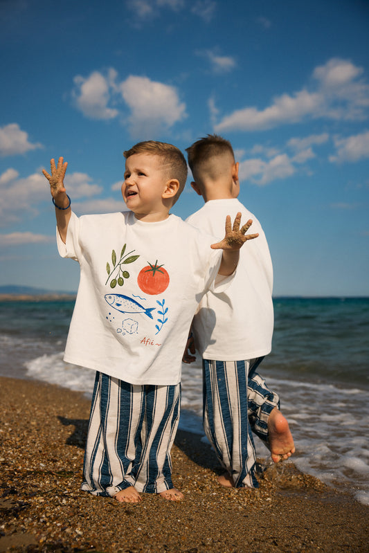 MEDITERRA TEE | ecru