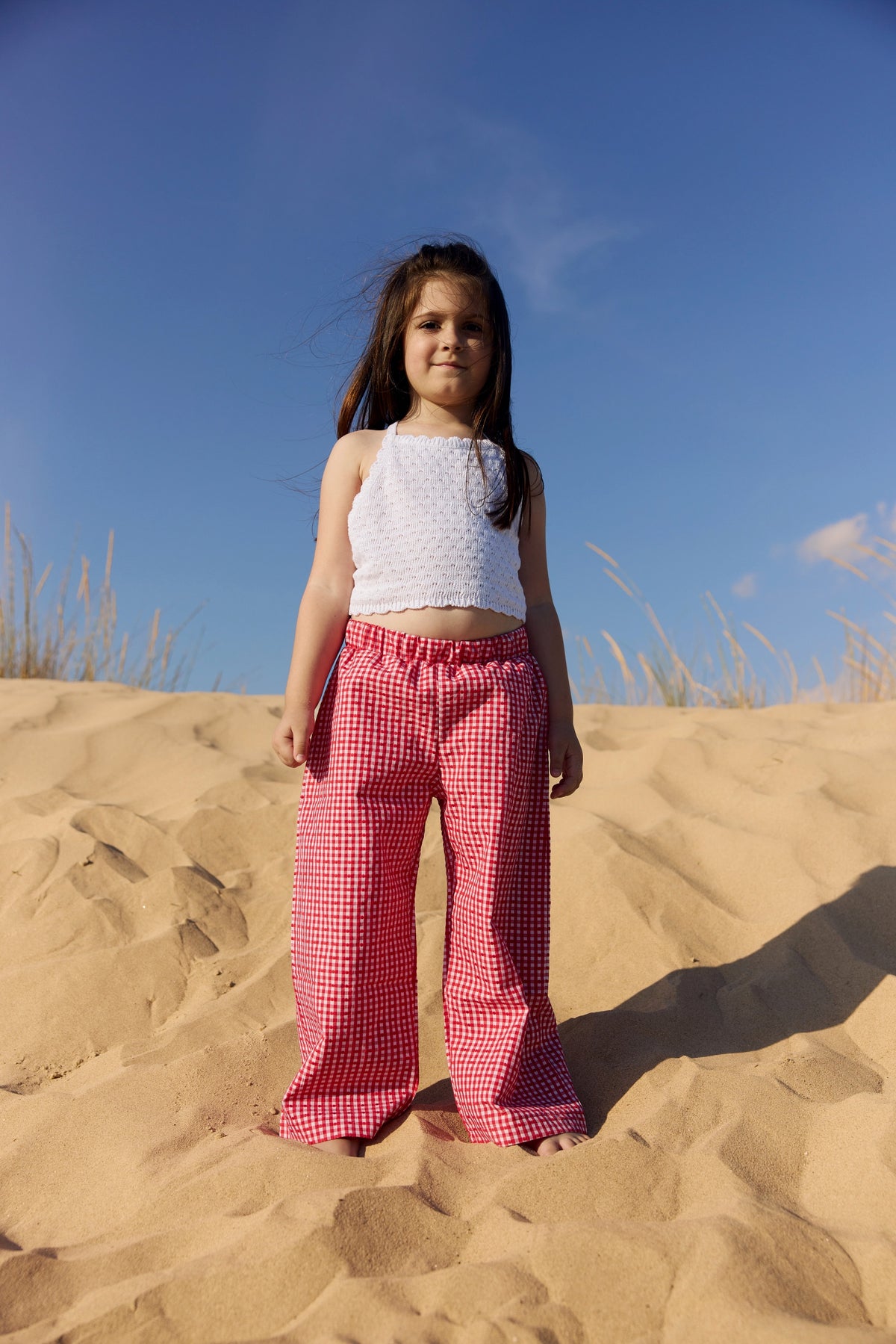 CHERIE VICHY PANTS | red gingham