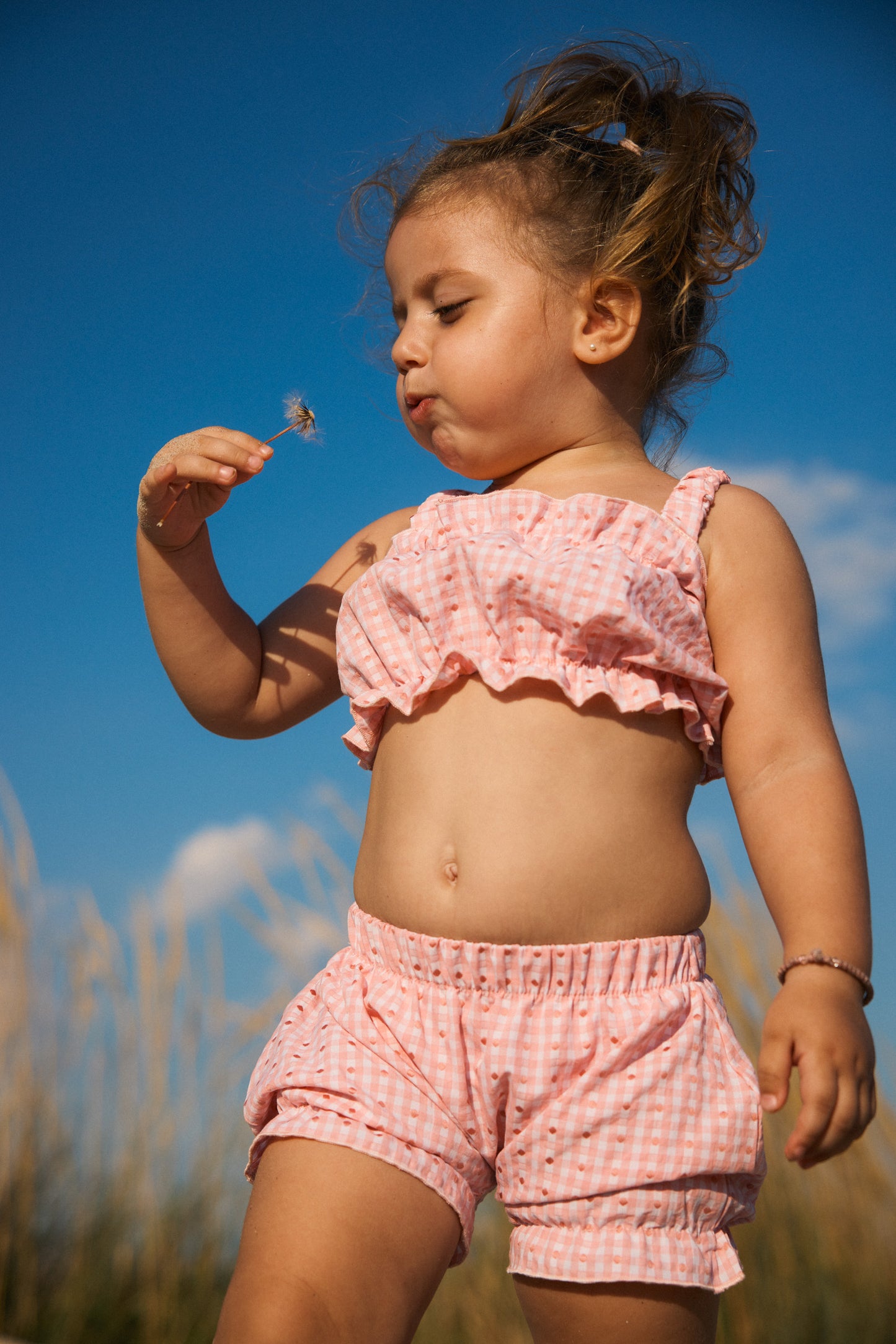 LOULOU BLOOMERS | pink gingham