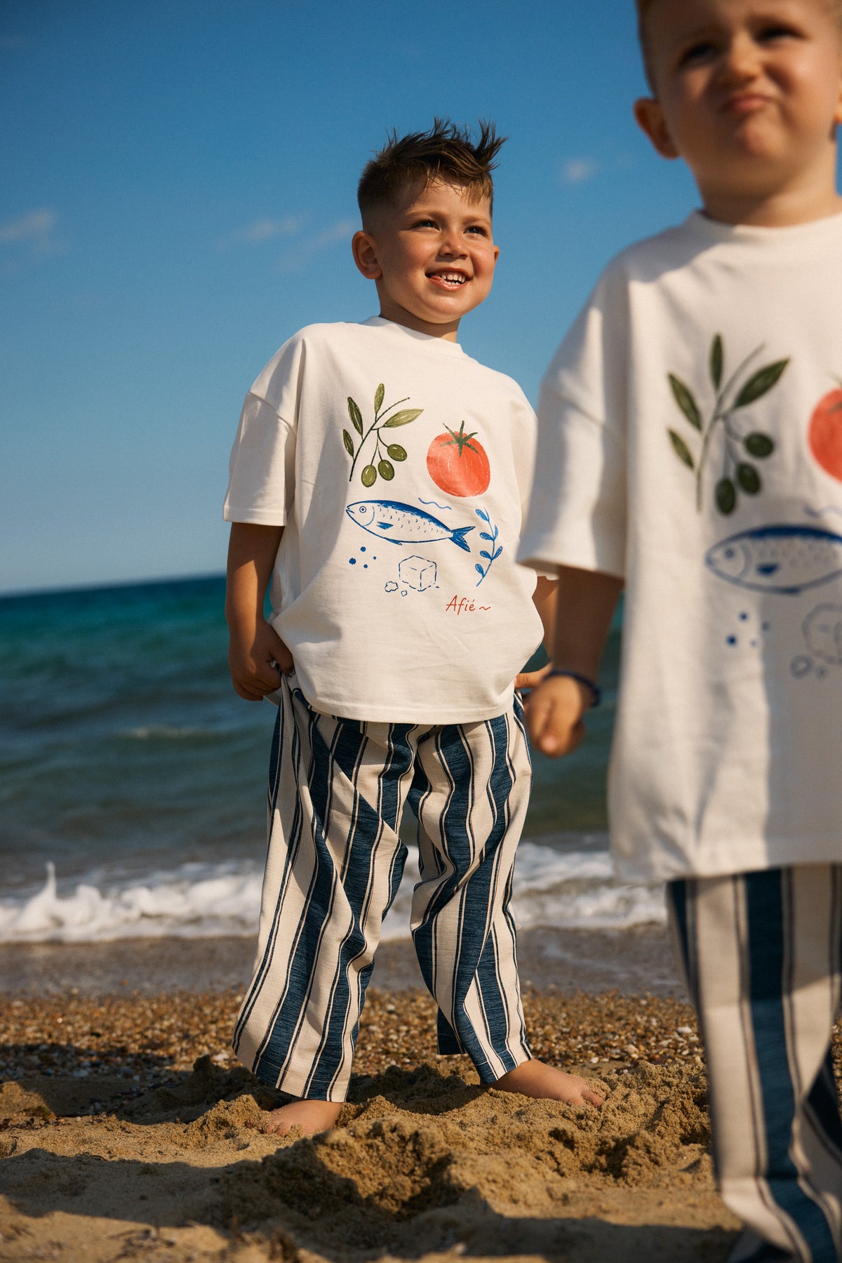 MEDITERRA TEE | ecru