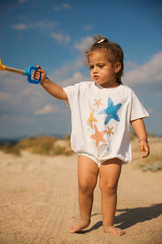 STARFISH OVERALL | ecru
