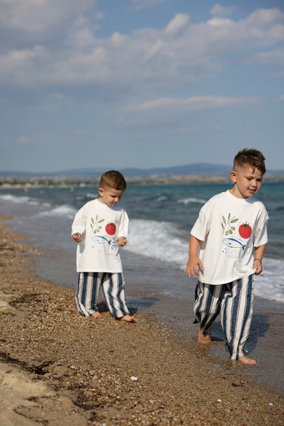 MEDITERRA TEE | ecru
