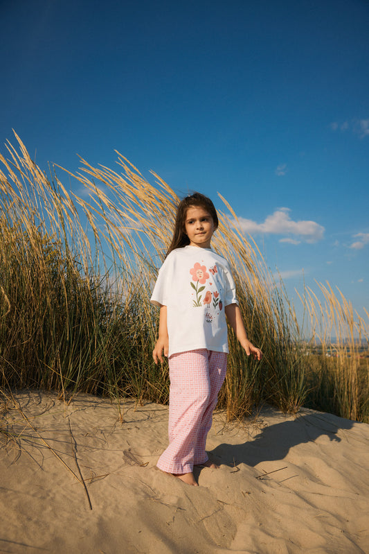 CHERIE VICHY PANTS | pink gingham