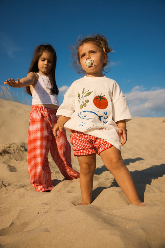 LOULOU BLOOMERS | red gingham