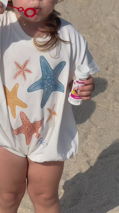 STARFISH OVERALL | ecru