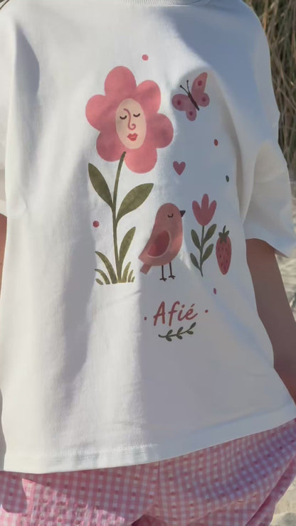 ROSIE TEE | ecru