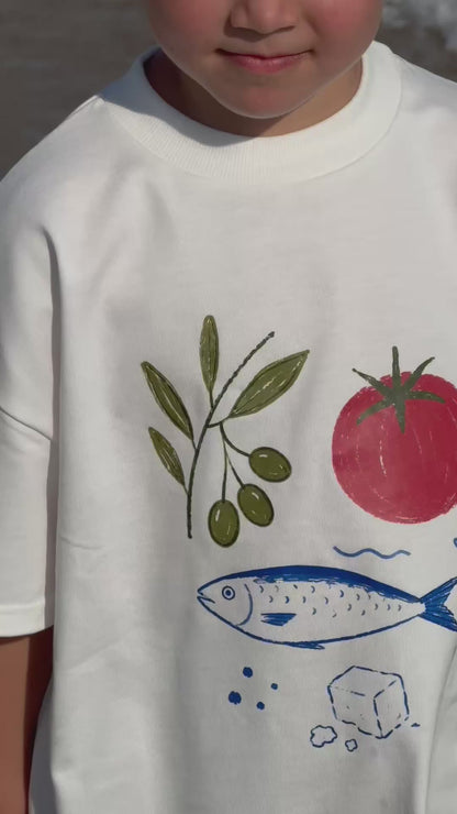 MEDITERRA TEE | ecru